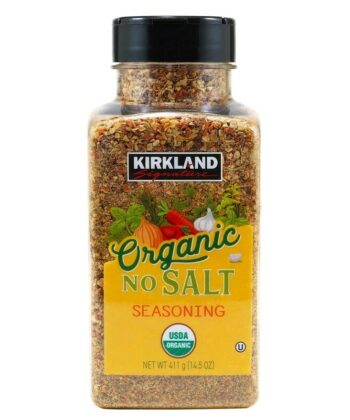 Condimento orgánico sin sal 411g Kirkland Signature