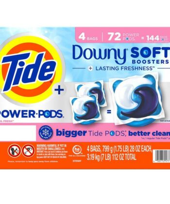 Detergente para Ropa Power Pods 2 en 1 con Downy 3.19 kg Tide