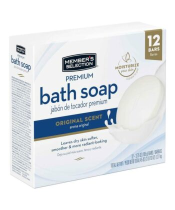 Jabón en Barra 12 Unids 105g Member's Selection