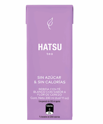 Te Blanco Sabor a Flor de Cerezo 200ml Hatsu