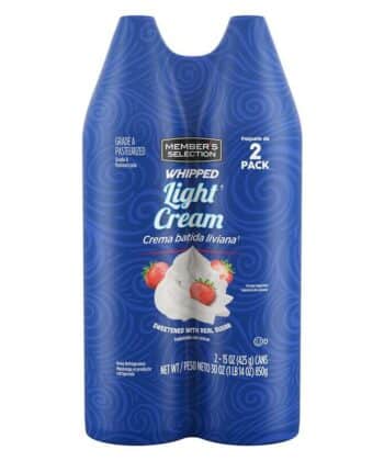 Crema Batida 425g x 2 Unids Member's Selection