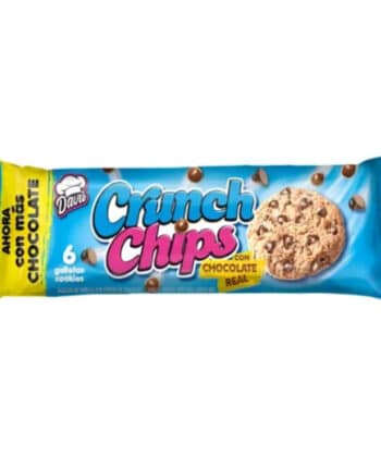 Galletas Crunch Chips 68g Davu