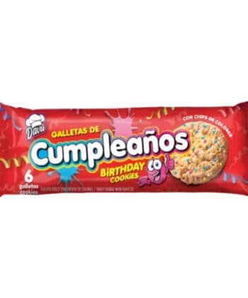 Galletas de Cumpleaños 68g Davu